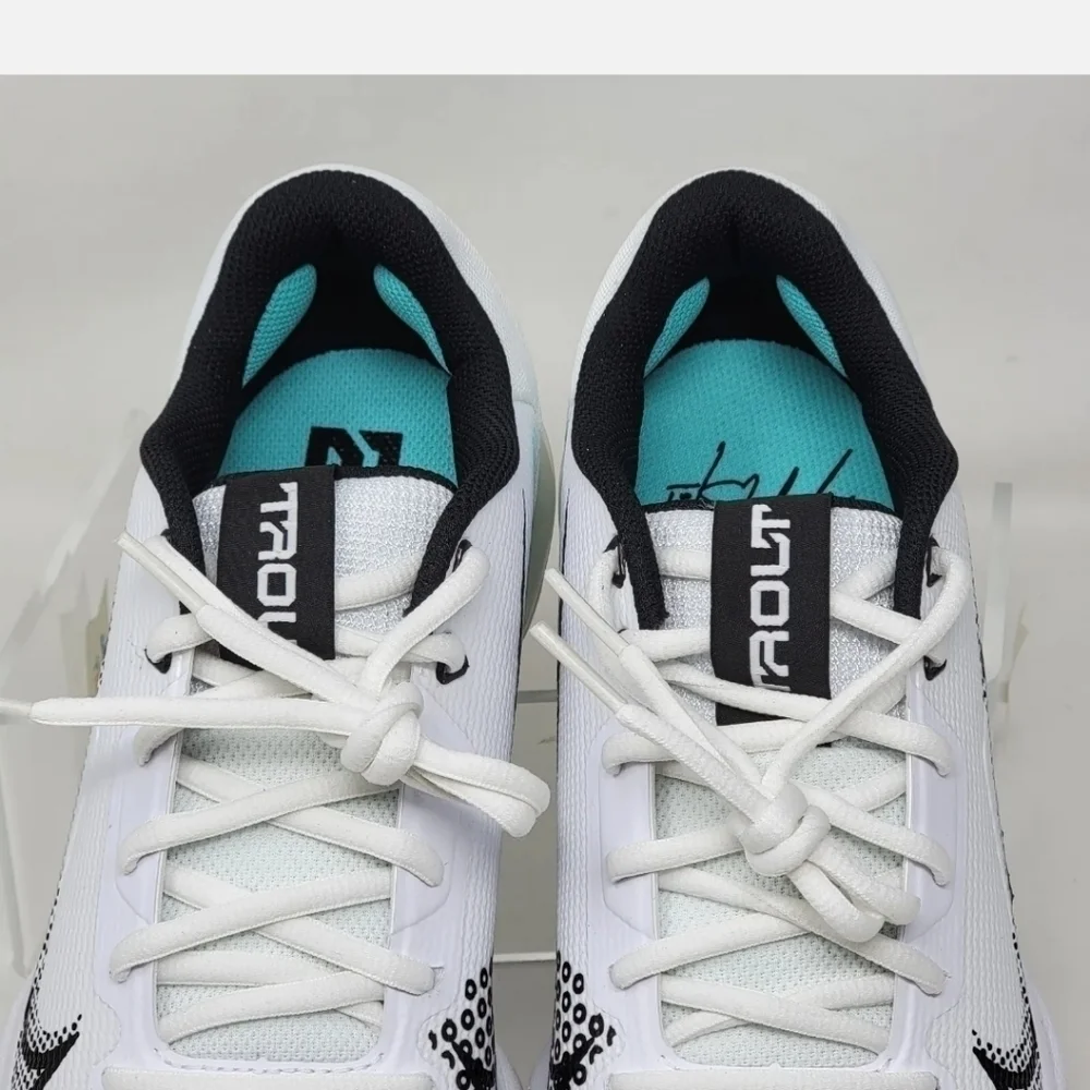Nike Force Zoom Trout 7 Men Pro Baseball Cleats CQ7224 101 White/Black New Multi